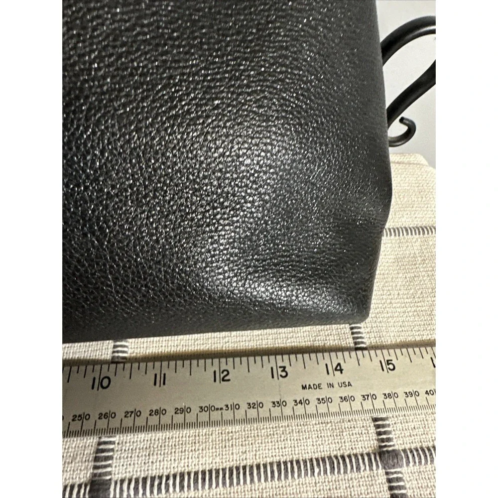 Kate Spade New‎ York Black Town Road Elena Leather Shoulder Bag Tote Gold Chain